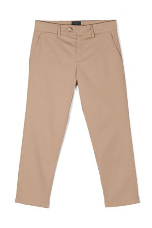 Brown cotton trousers  FAY KIDS | FS6P20G0019112